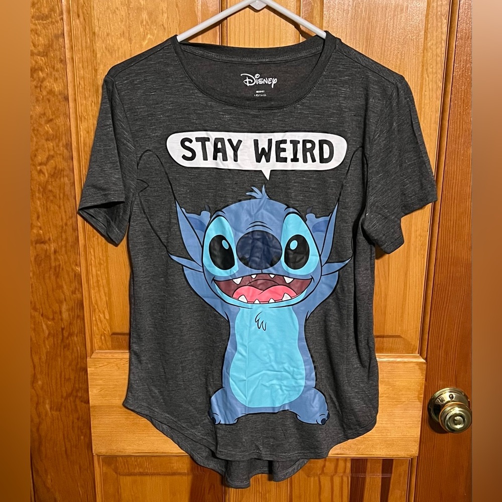 Disney Stitch Stay Weird Tshirt LARGE